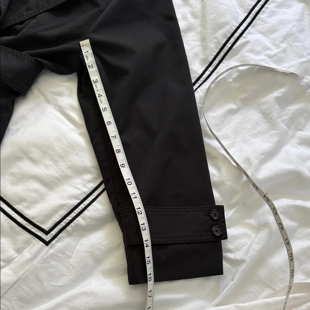 Mango Water-Repellent Black Jacket with Branded Label - Picture 11 of 13